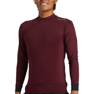 2024 Quiksilver Mnner Highline Langrmliges UPF 50 Surf T-Shirt AQYWR03146 - Wine